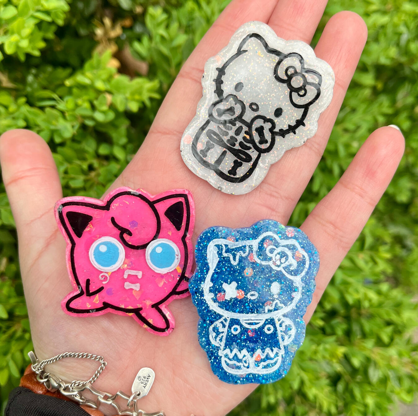 some charms I made